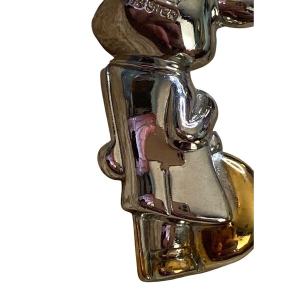 Disney Mickey Mouse Two-Tone Silver & Gold Plated Charm Pendant - Picture 8 of 8